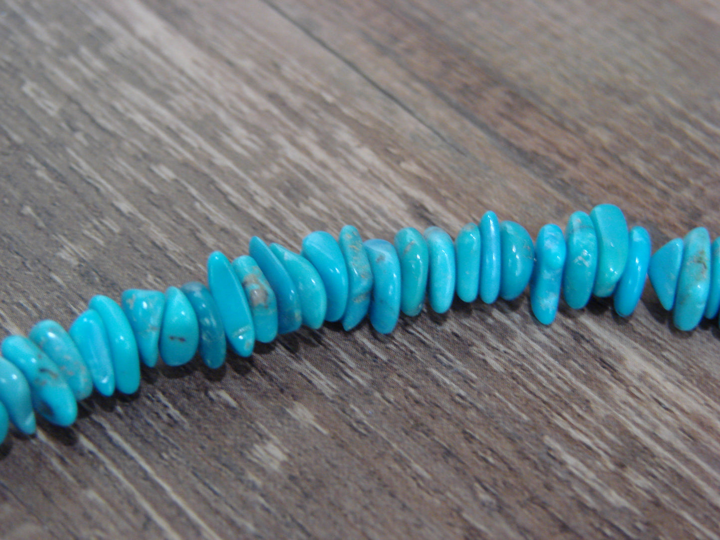 Native American Sterling Silver Adjustable Turquoise Nugget Stone Necklace by Coriz