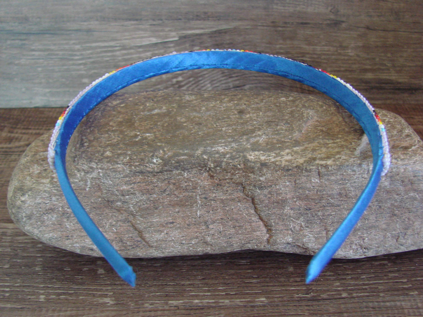 Navajo Indian Hand Beaded Head Band by Cleveland