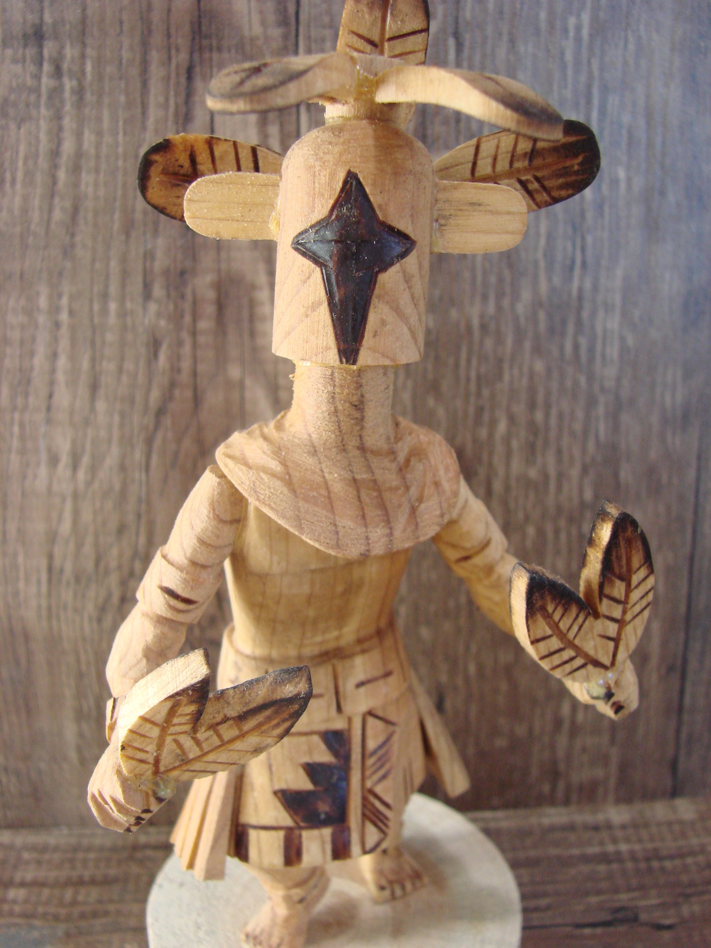 Native American Chasing Star Kachina Dancer by Platero