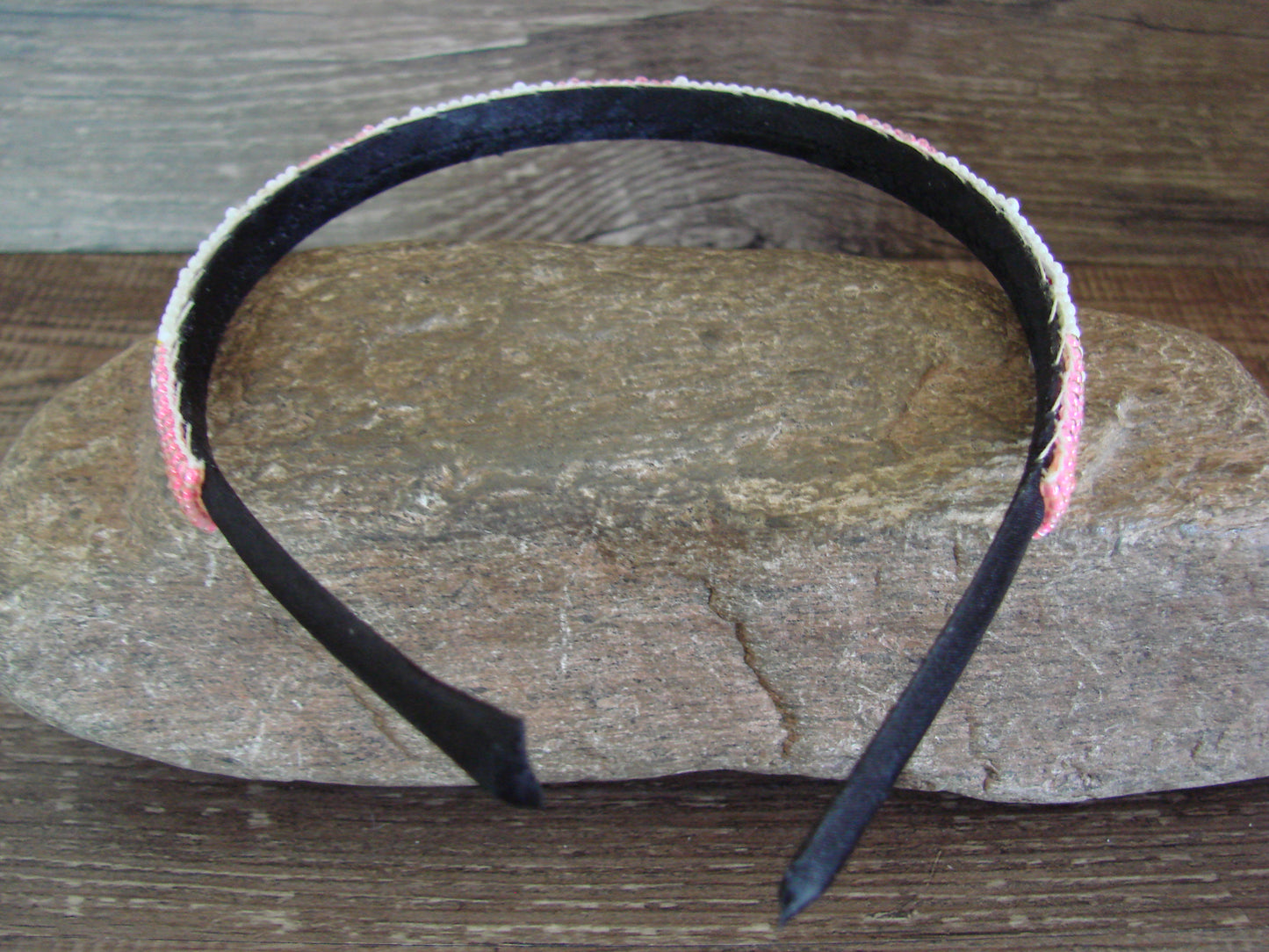 Navajo Indian Hand Beaded Head Band by Cleveland