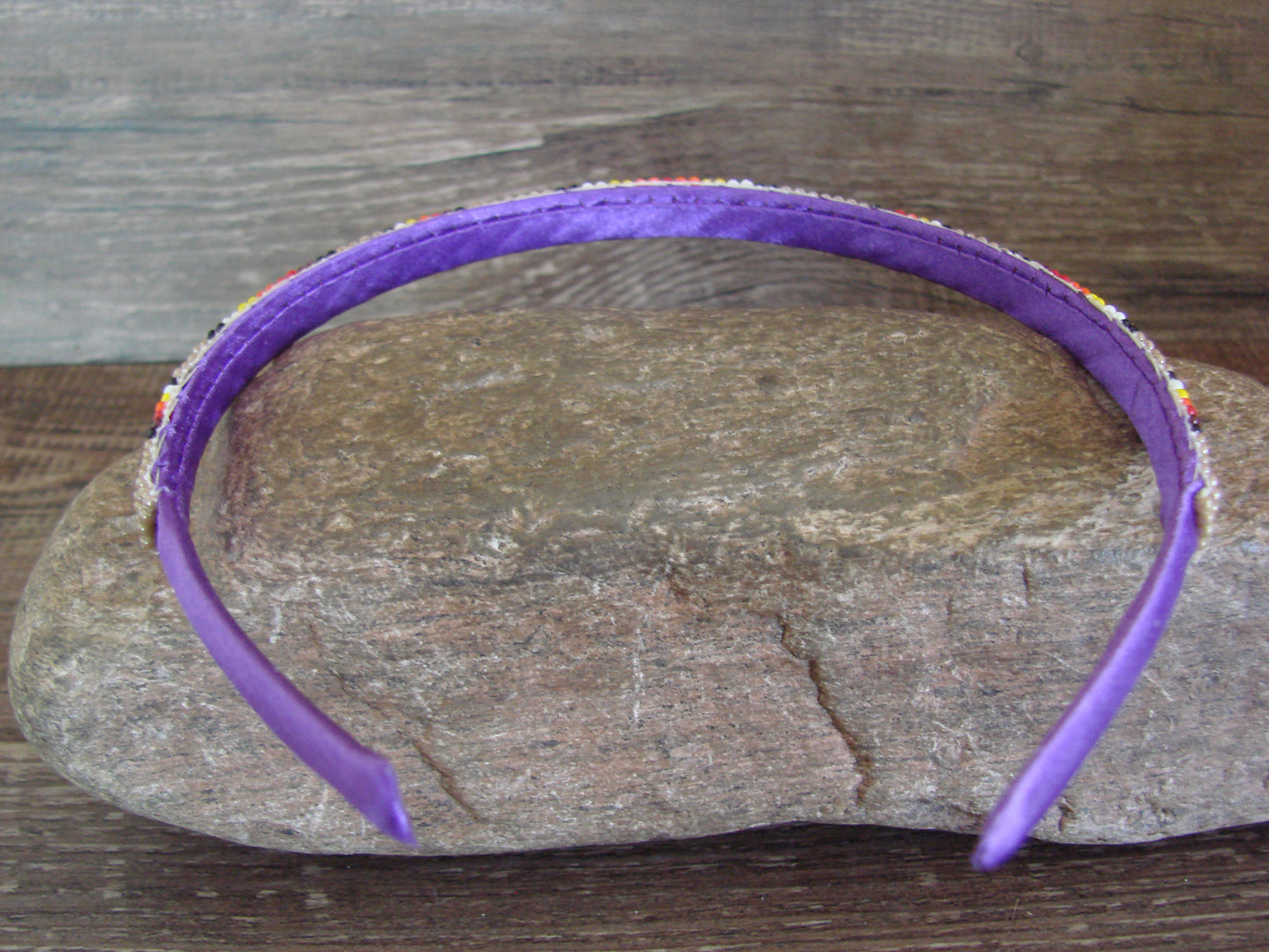 Navajo Indian Hand Beaded Head Band by Cleveland