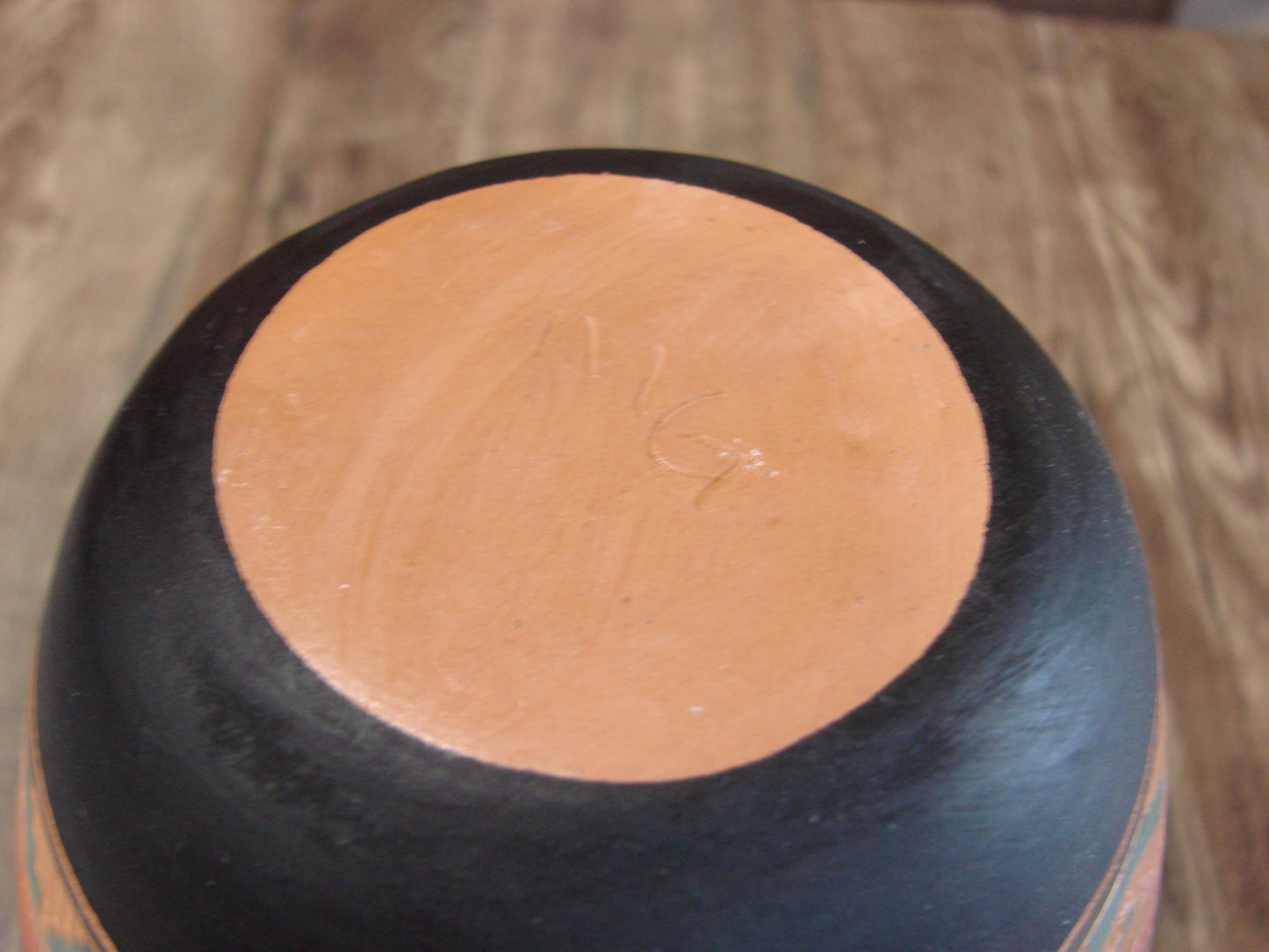 Native American Hand Etched & Hand Painted Pottery - Gilmore