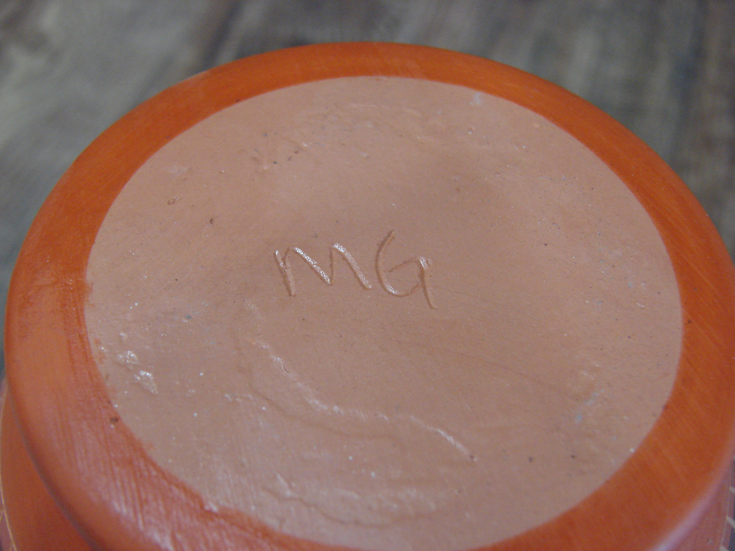 Native American Hand Etched & Hand Painted Pottery - Gilmore