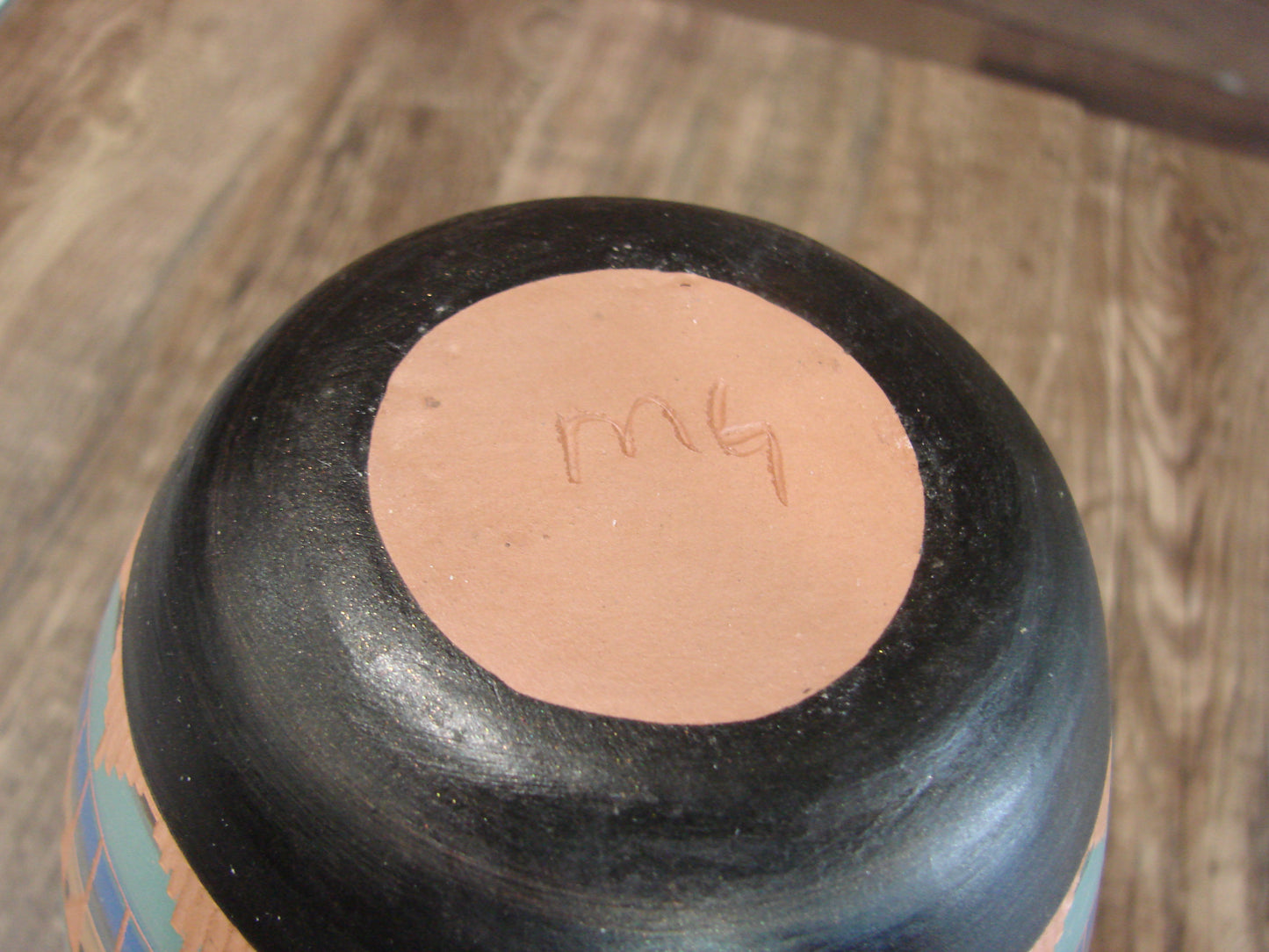 Native American Hand Etched & Hand Painted Pottery - Gilmore