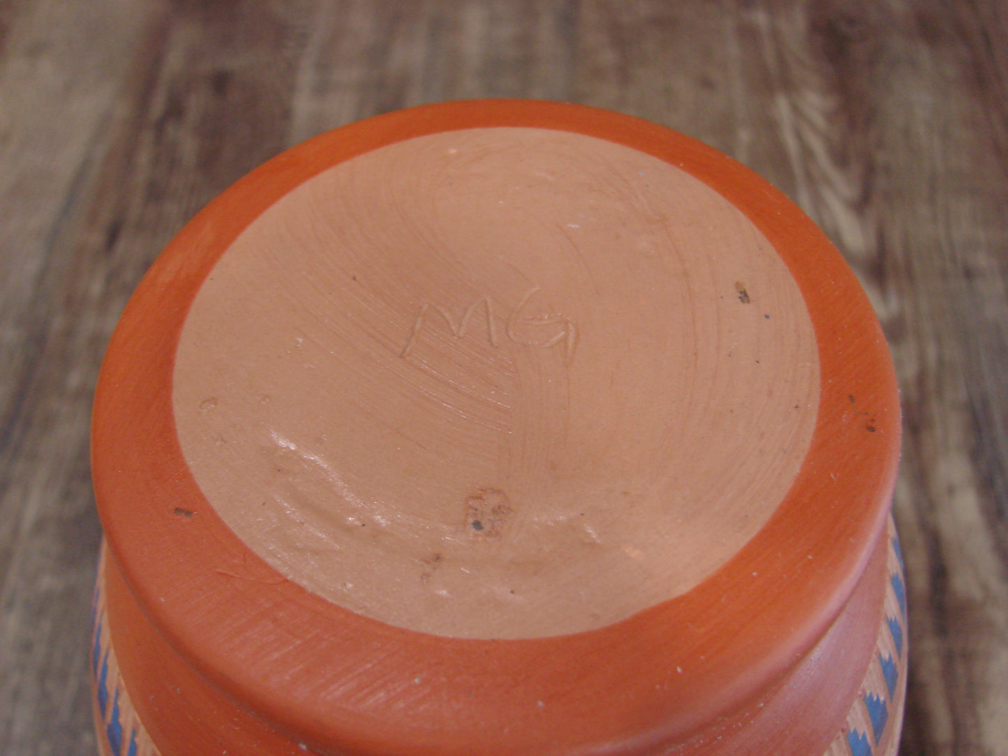 Native American Hand Etched & Hand Painted Pottery - Gilmore