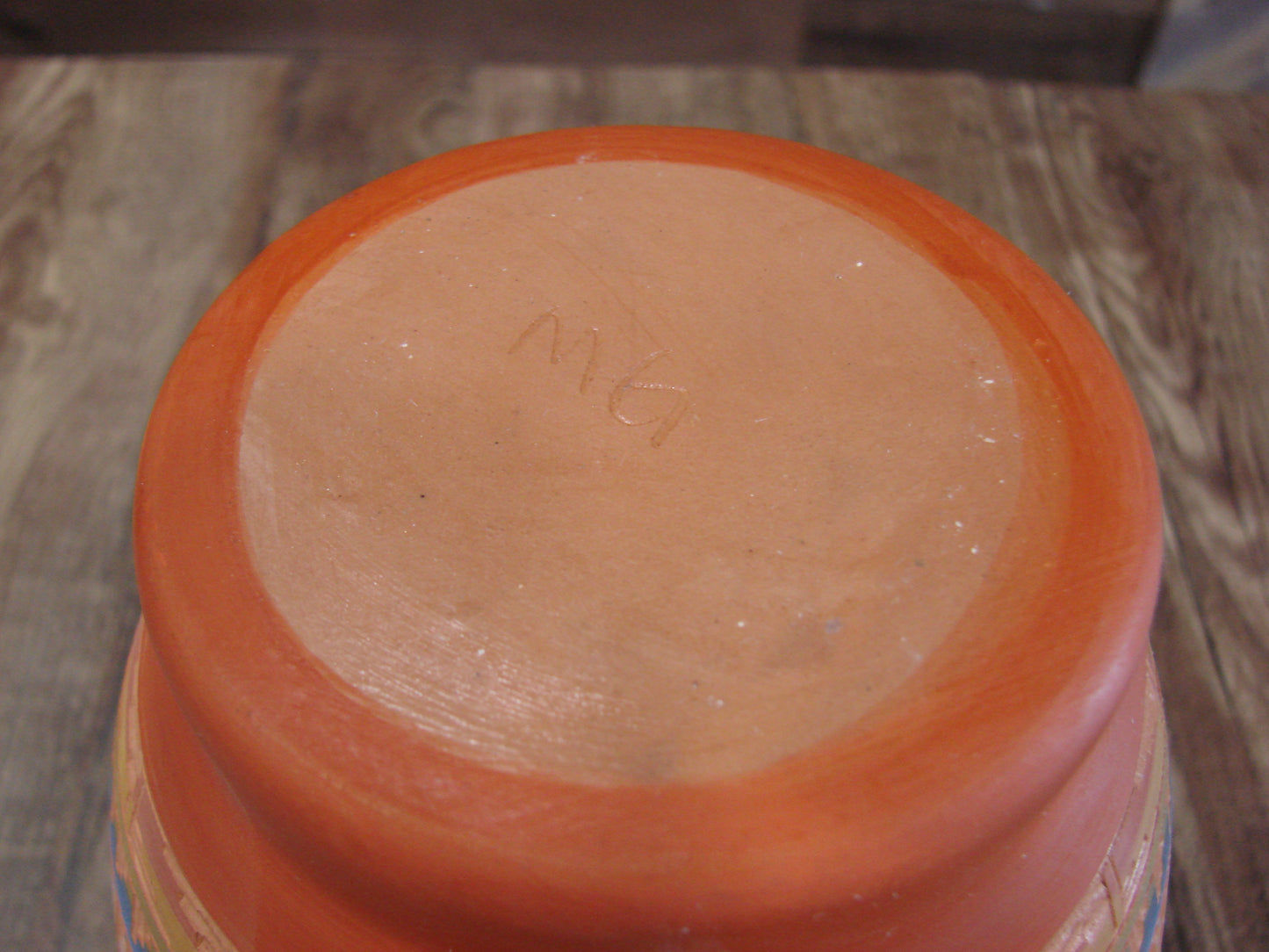 Native American Hand Etched & Hand Painted Pottery - Gilmore