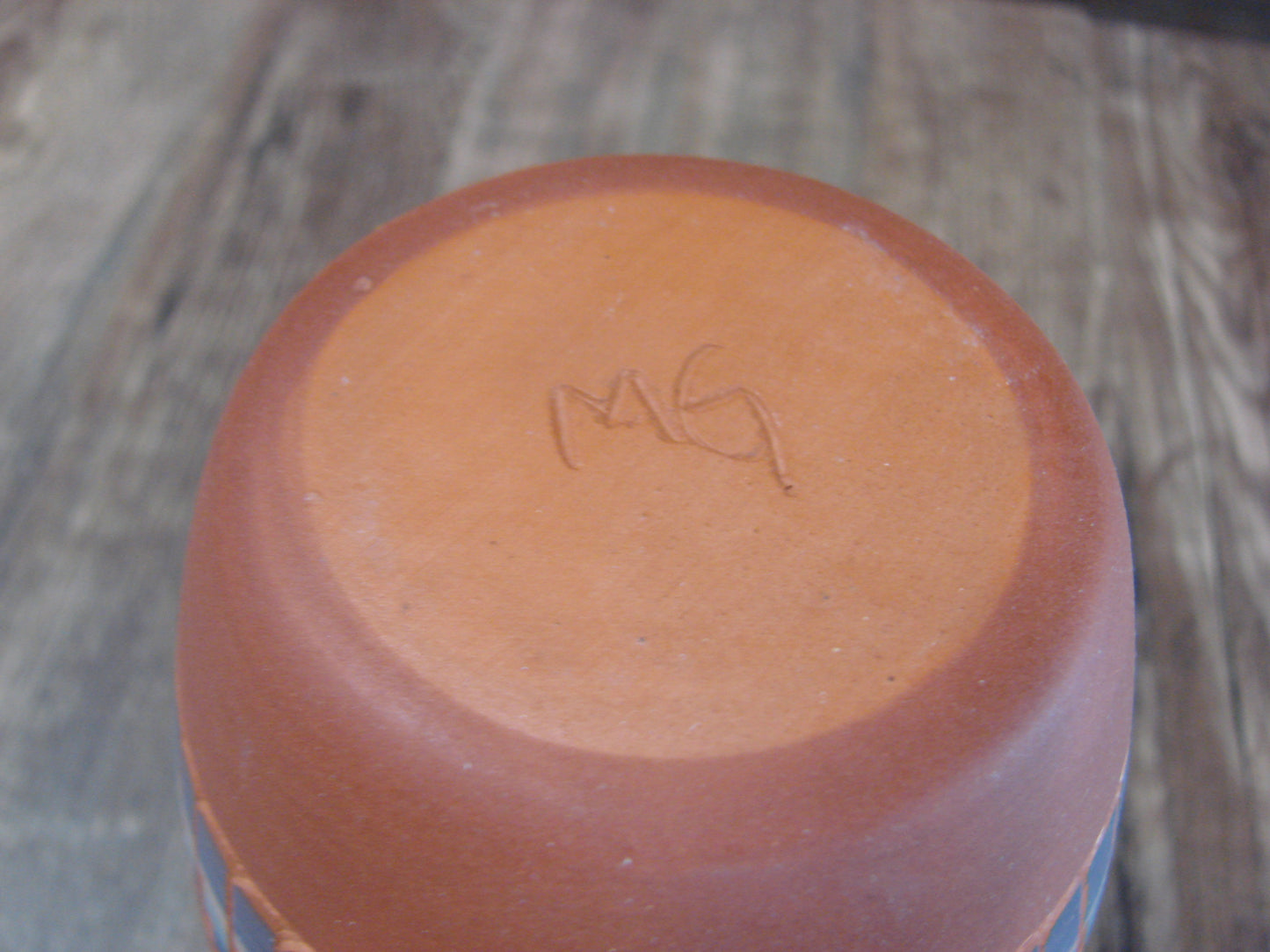 Native American Hand Etched & Hand Painted Pottery - Gilmore