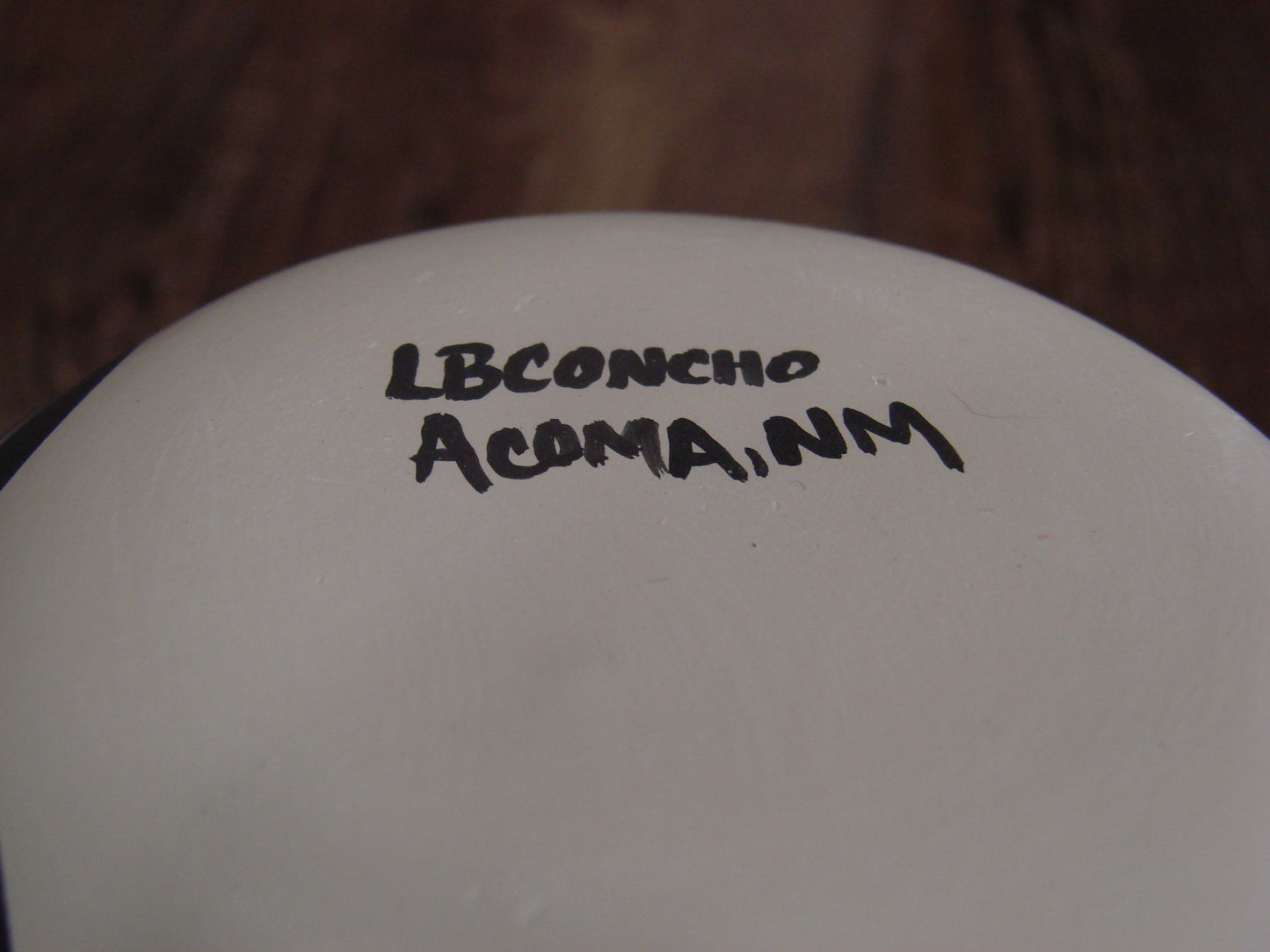 Native American Fine Line Hand Painted Pottery by Concho