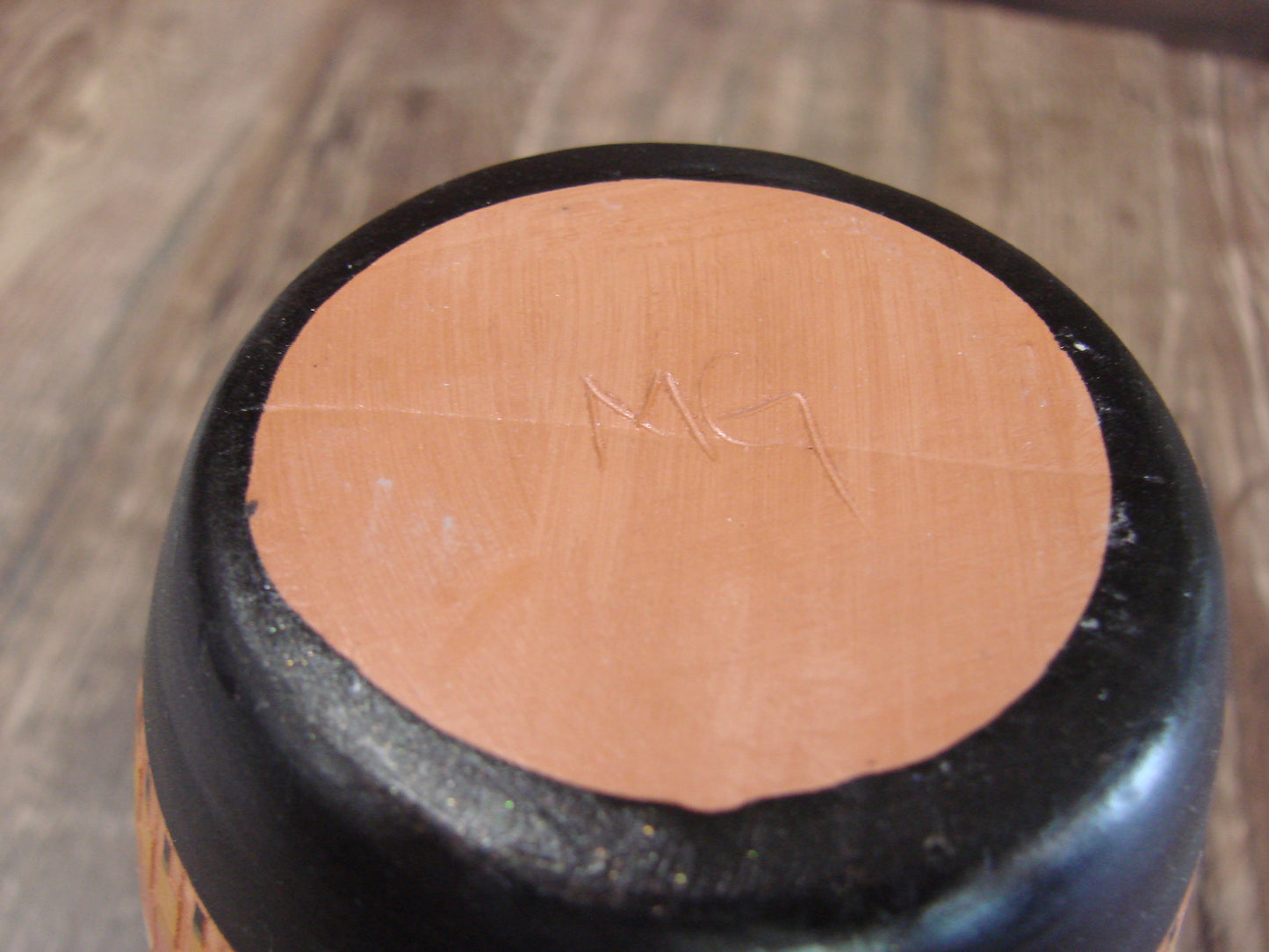 Native American Hand Etched & Hand Painted Pottery - Gilmore