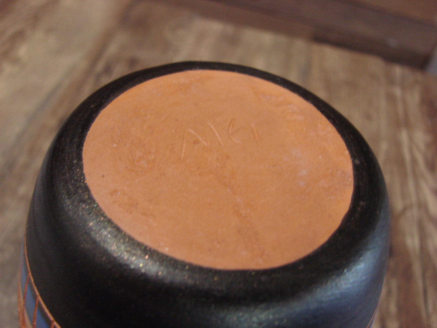 Native American Hand Etched & Hand Painted Pottery - Gilmore