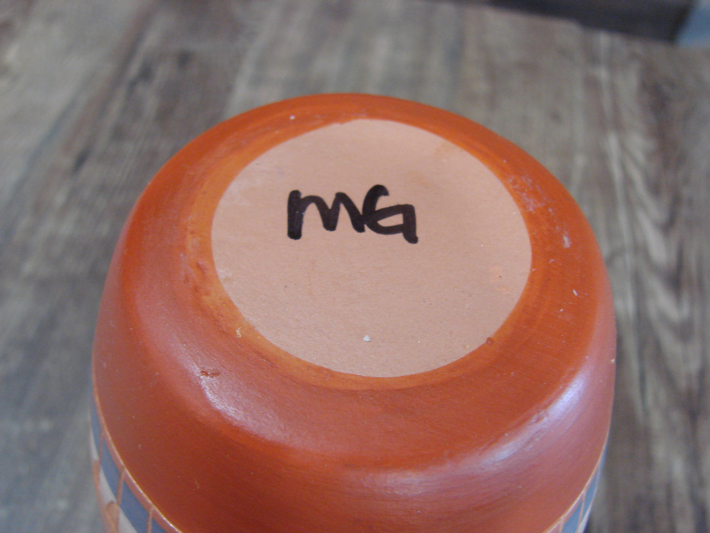 Native American Hand Etched & Hand Painted Pottery - Gilmore