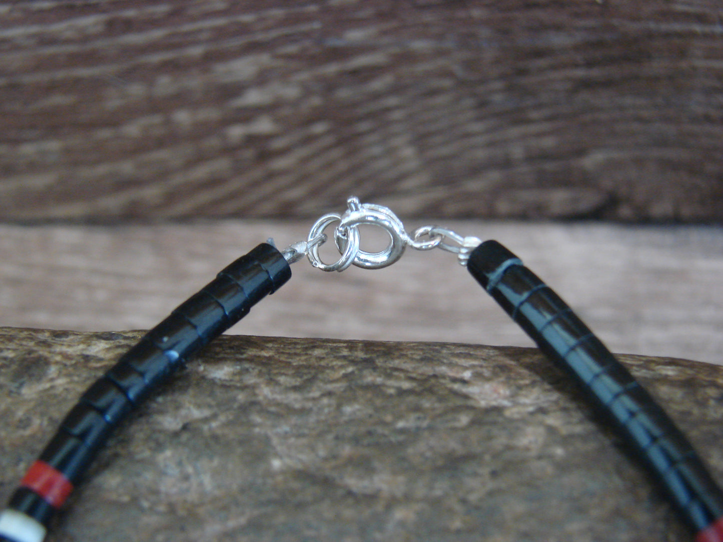 Native American Shell Heishi Bracelet by Calabaza