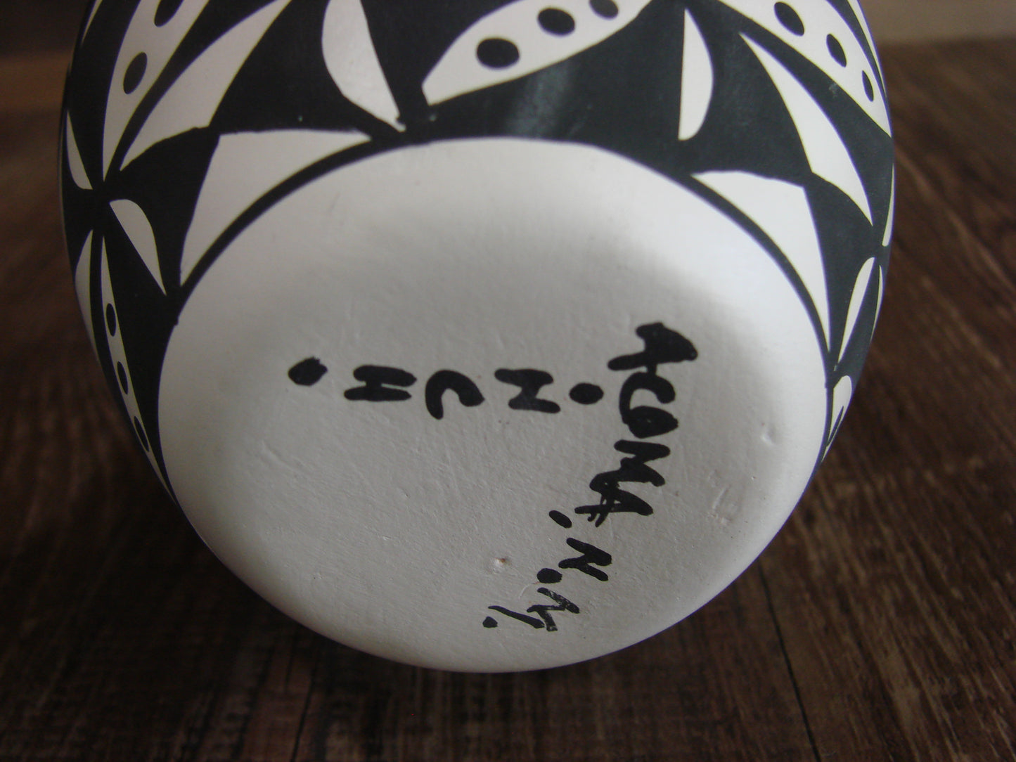 Small Native American Hand Painted Acoma Pottery by Concho