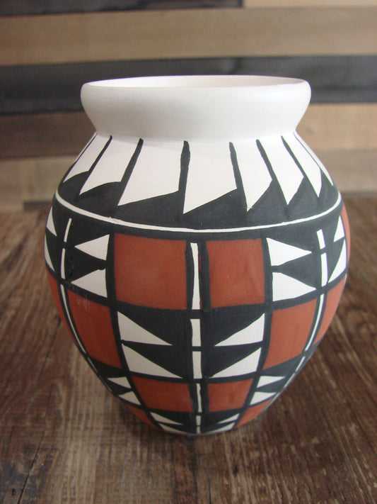 Small Native American Hand Painted Acoma Pottery by Concho