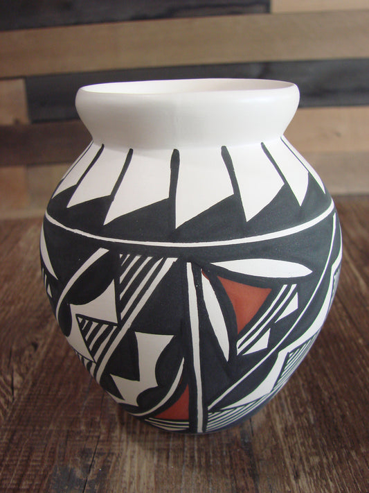 Small Native American Hand Painted Acoma Pottery by Concho