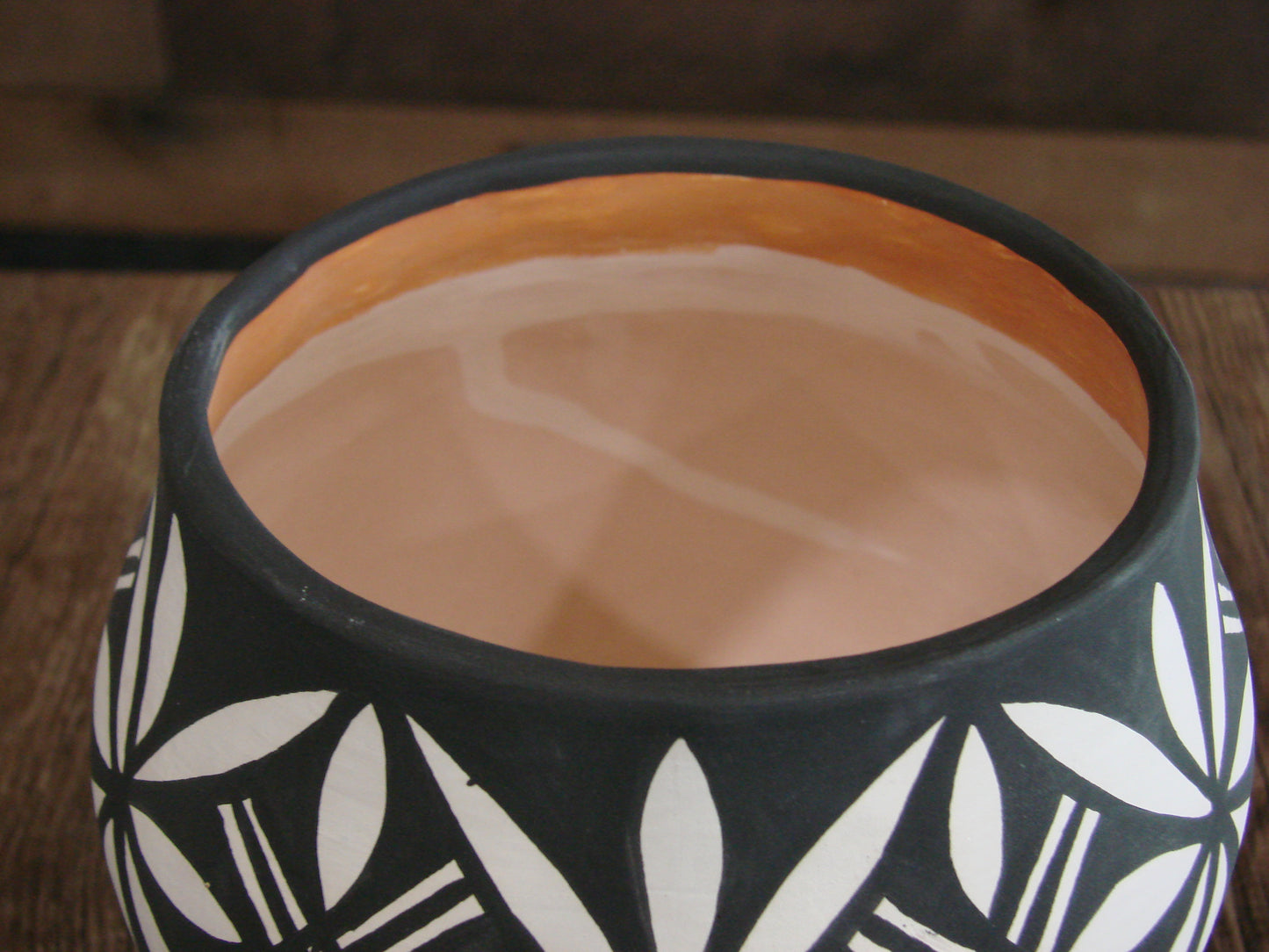 Native American Acoma Indian Hand Painted Pottery by Antonio