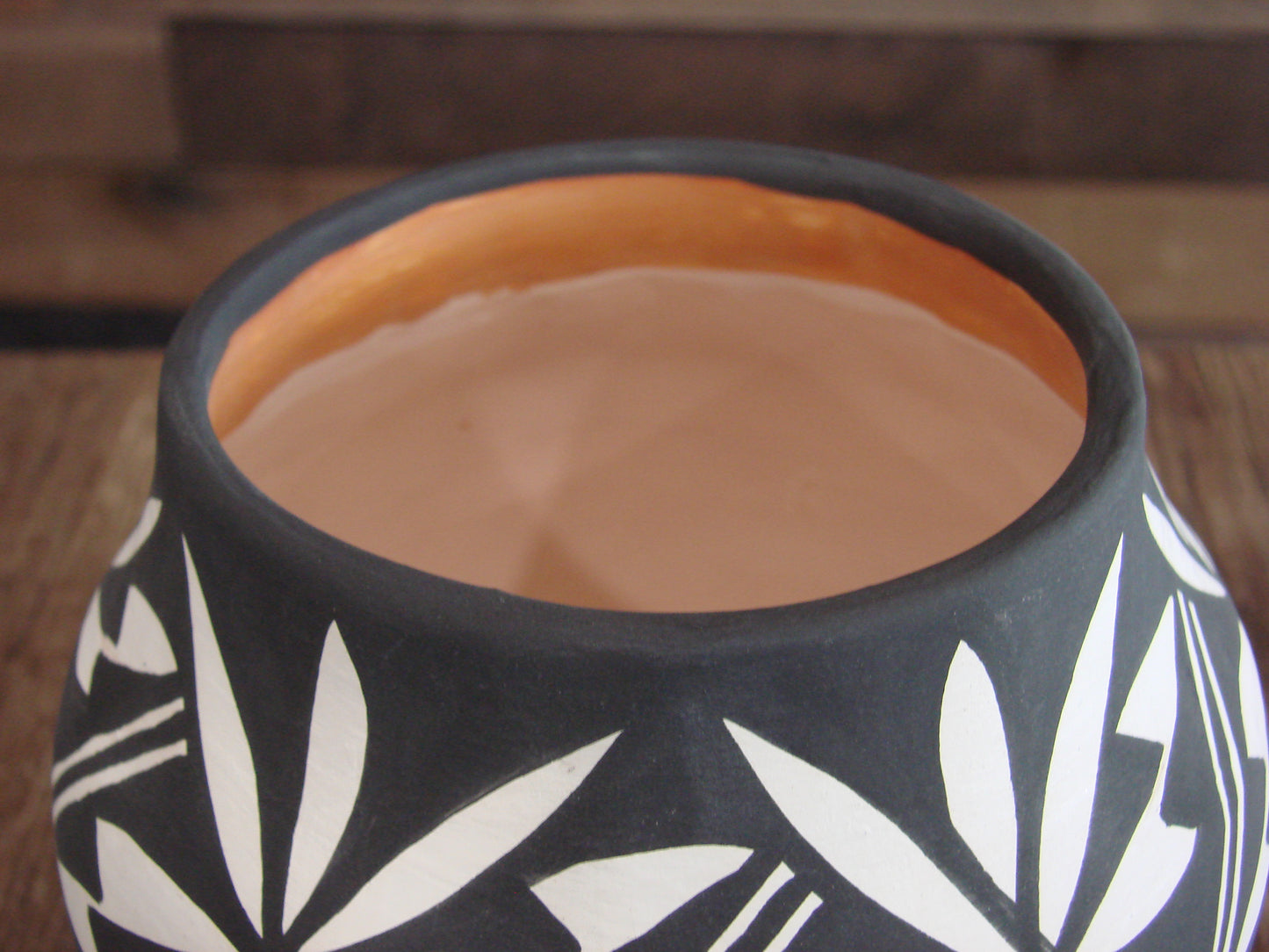 Native American Acoma Indian Hand Painted Pottery by Antonio