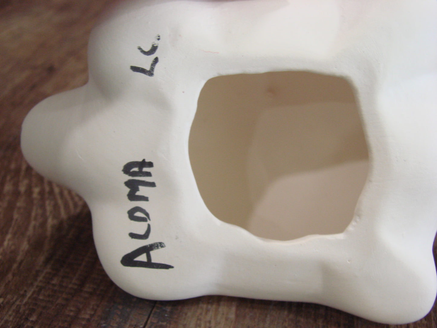 Native American Hand Painted Acoma Turtle Pottery by Concho