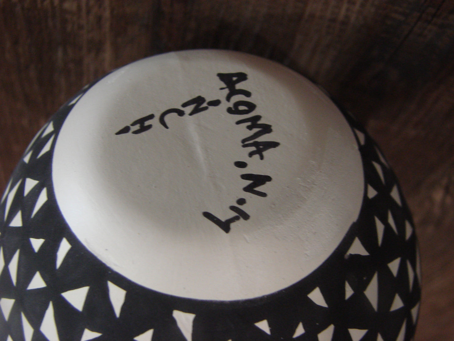 Native American Hand Painted Acoma Pottery by Concho