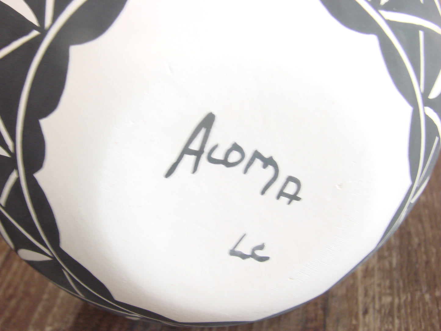 Native American Hand Painted Acoma Pottery by Concho