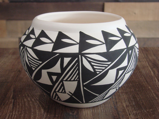 Native American Hand Painted Acoma Pottery by Concho