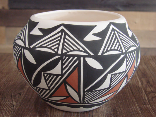 Native American Hand Painted Acoma Pottery by Concho