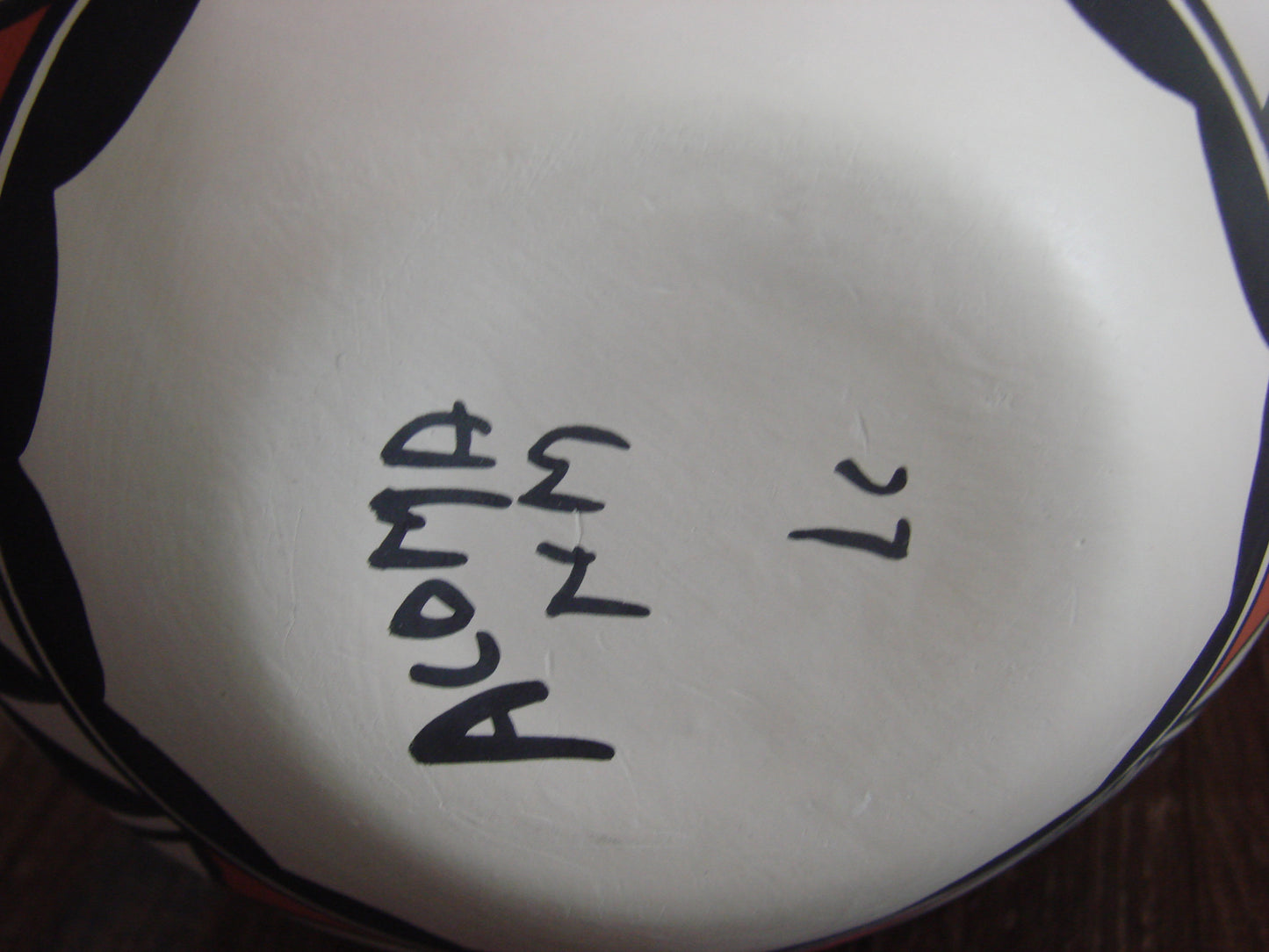 Native American Hand Painted Acoma Pottery by Concho