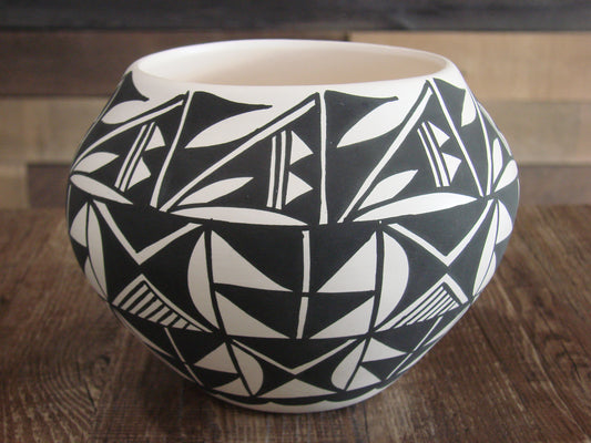Native American Hand Painted Acoma Pottery by Concho