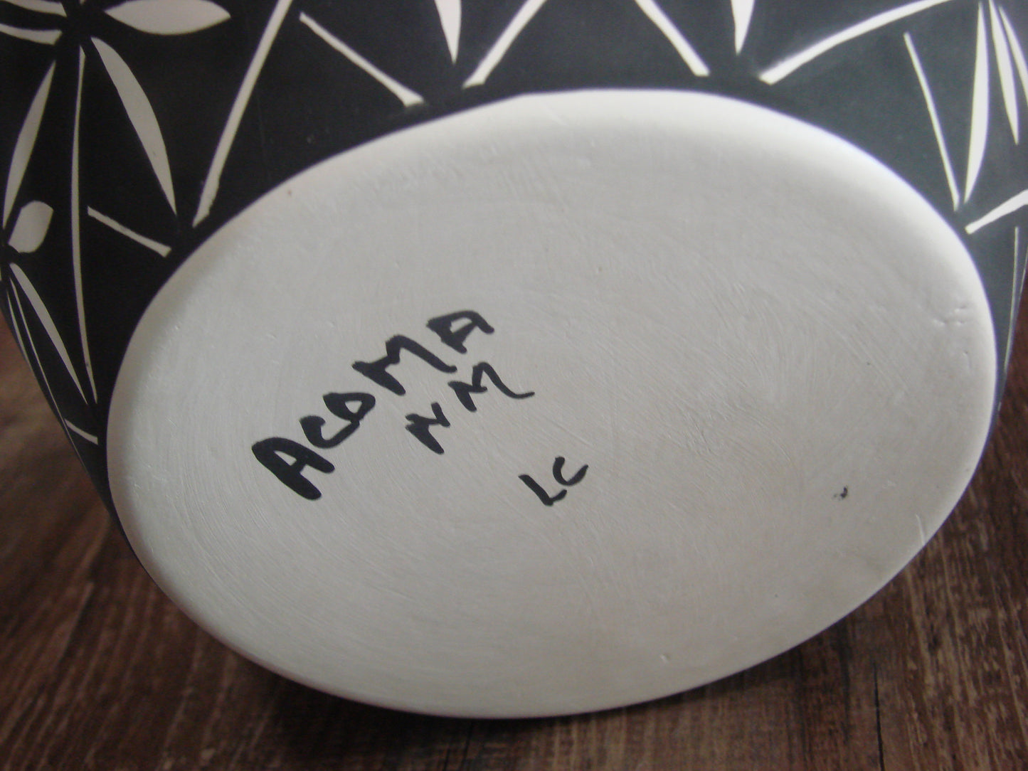 Native American Hand Painted Acoma Pottery by Concho