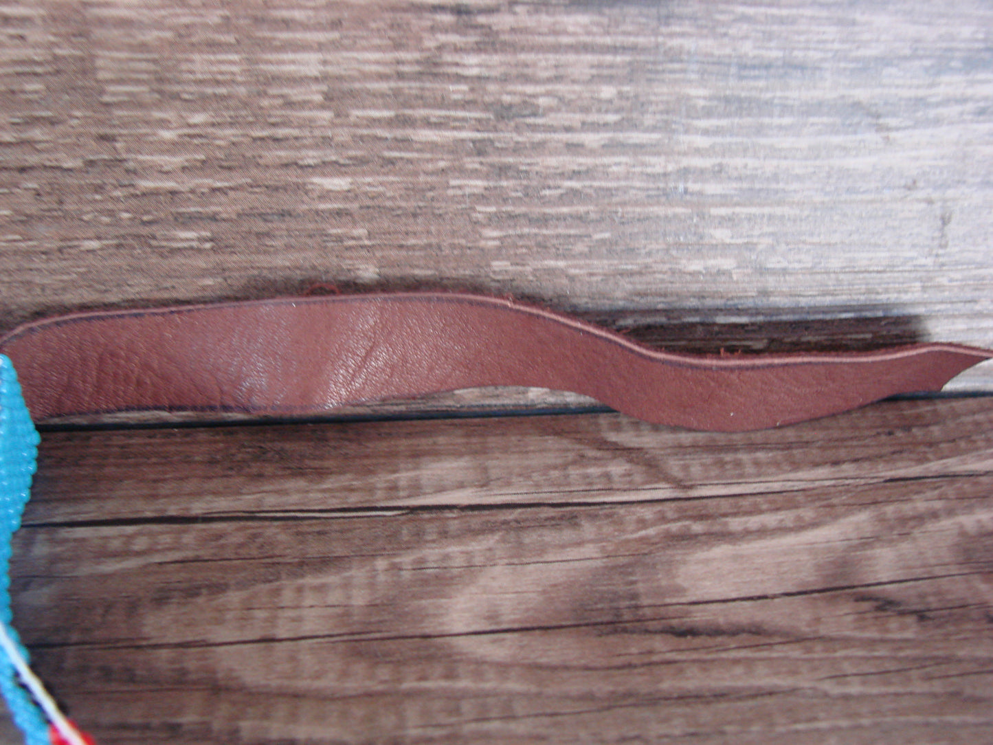 Navajo Hand Beaded Hat Band by Jacklyn Cleveland