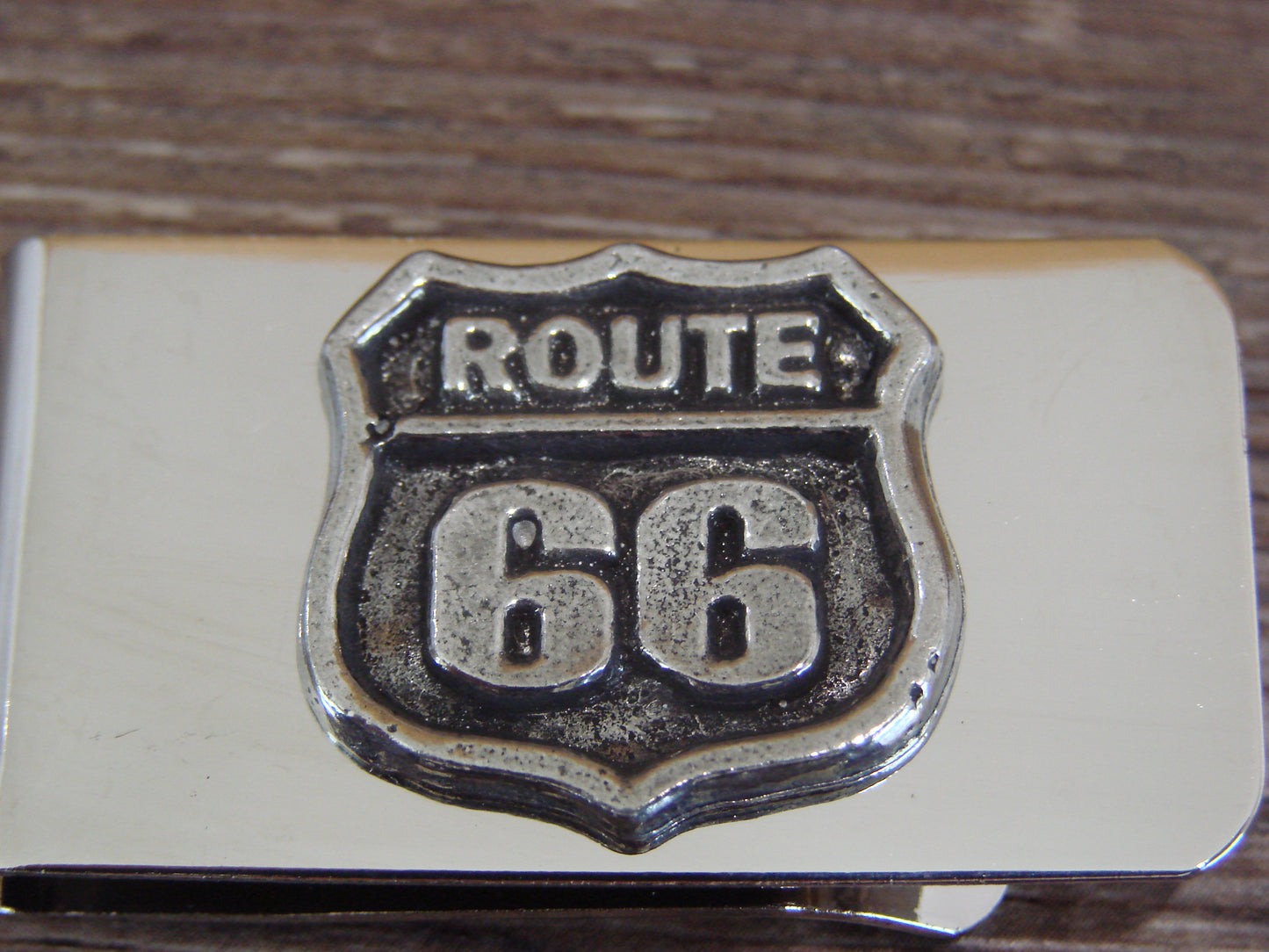 Navajo Indian Route 66 Money Clip by Yazzie