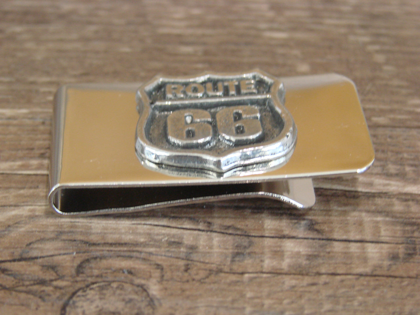 Navajo Indian Route 66 Money Clip by Yazzie
