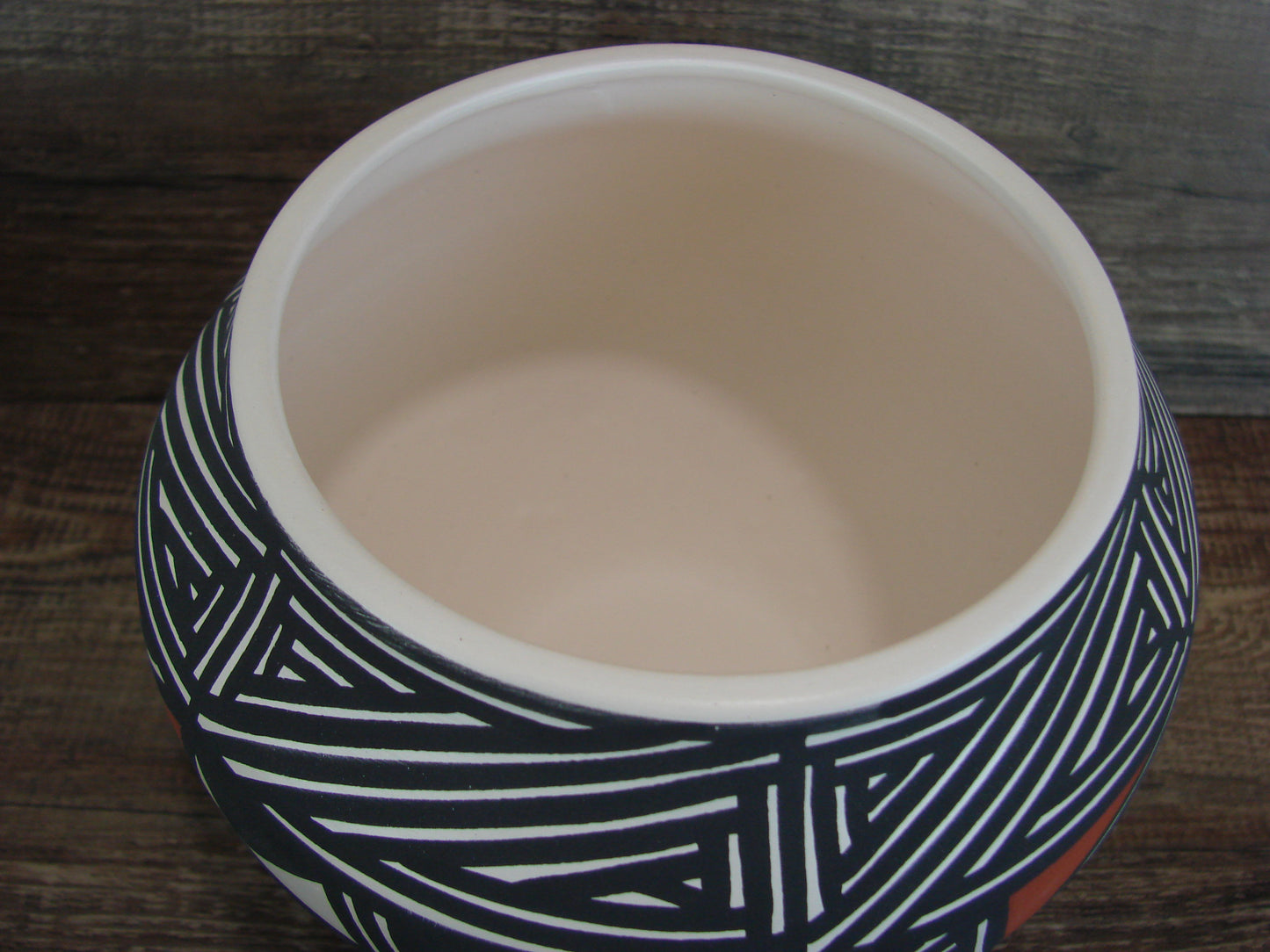 Acoma Pueblo Fine Line Hand Painted Pottery by Debra Waanda
