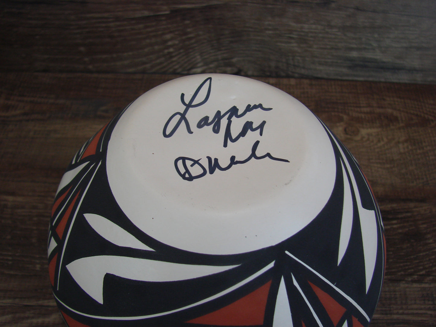 Acoma Pueblo Fine Line Hand Painted Pottery by Debra Waanda