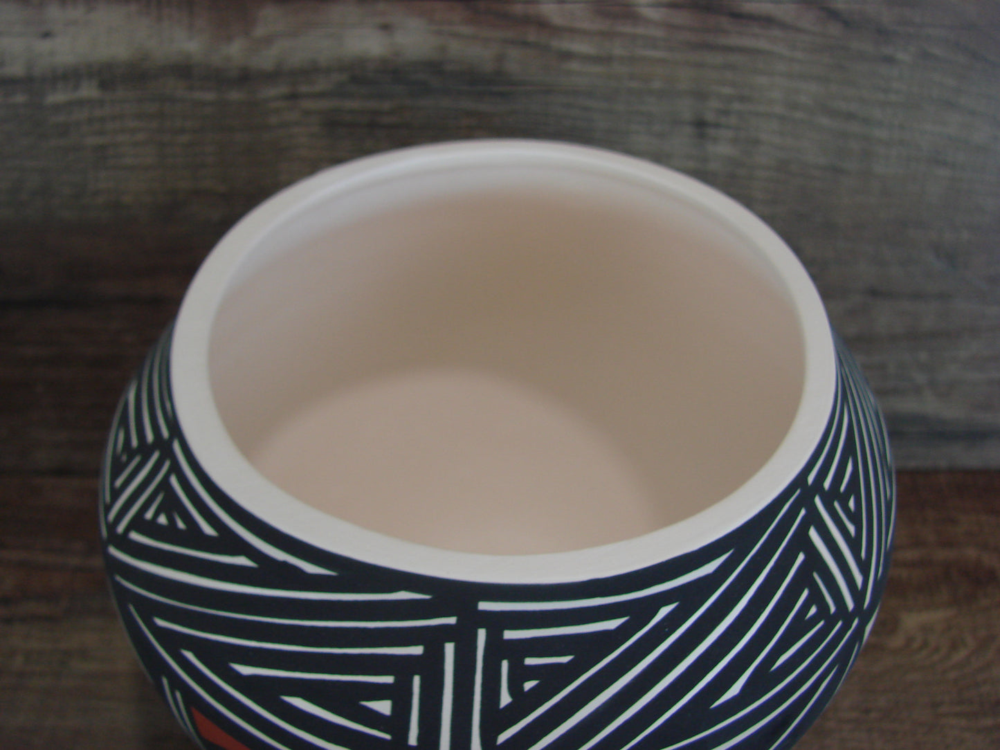Acoma Pueblo Fine Line Hand Painted Pottery by Debra Waanda