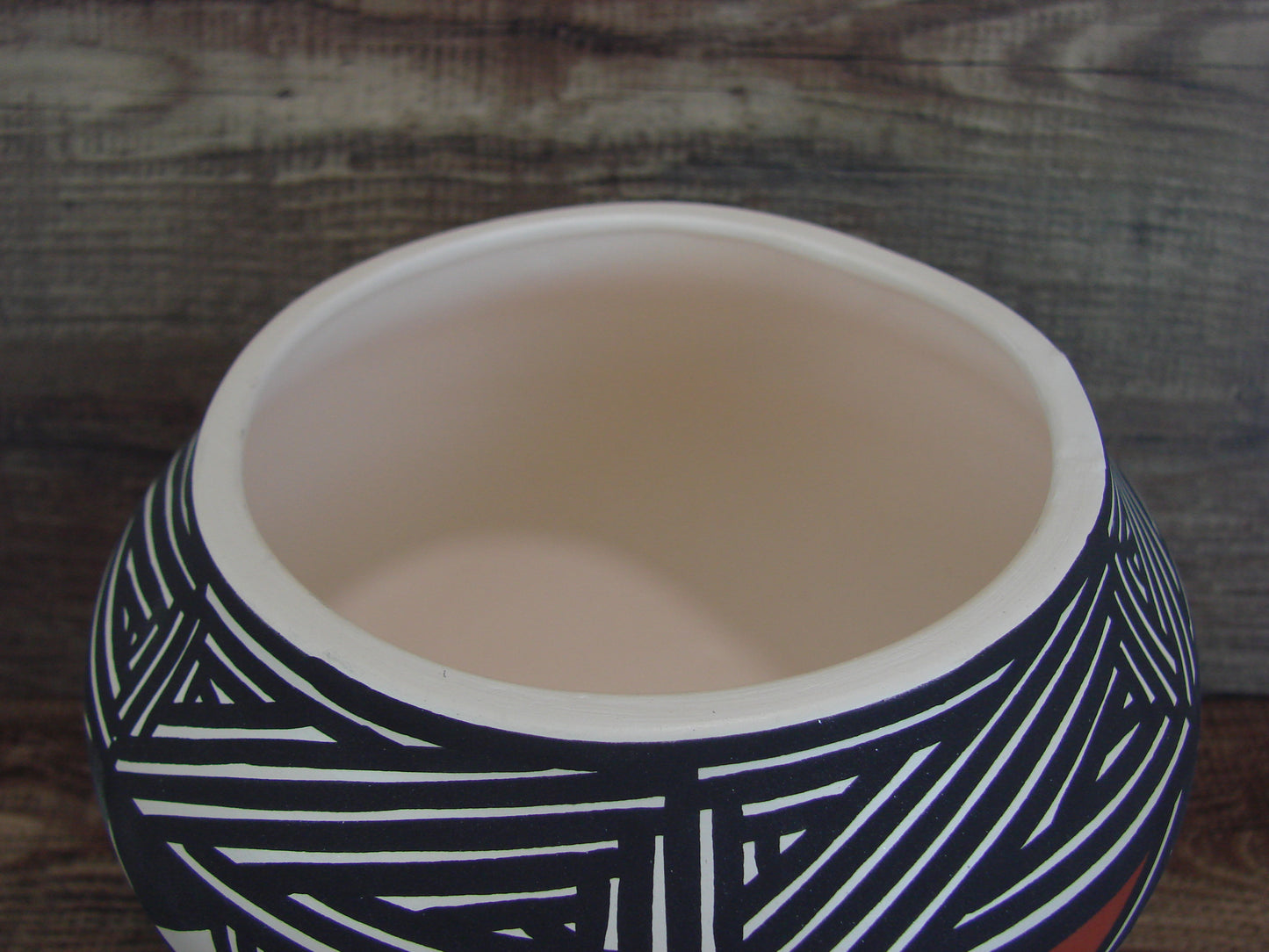 Acoma Pueblo Fine Line Hand Painted Pottery by Debra Waanda