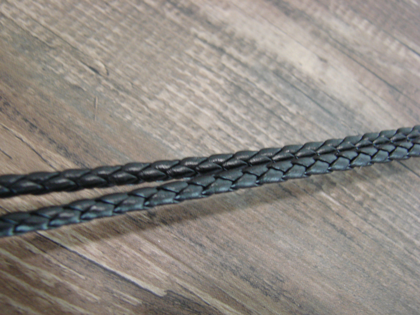 Navajo Indian Nickel Silver & Turquoise Bolo Tie - Cleveland