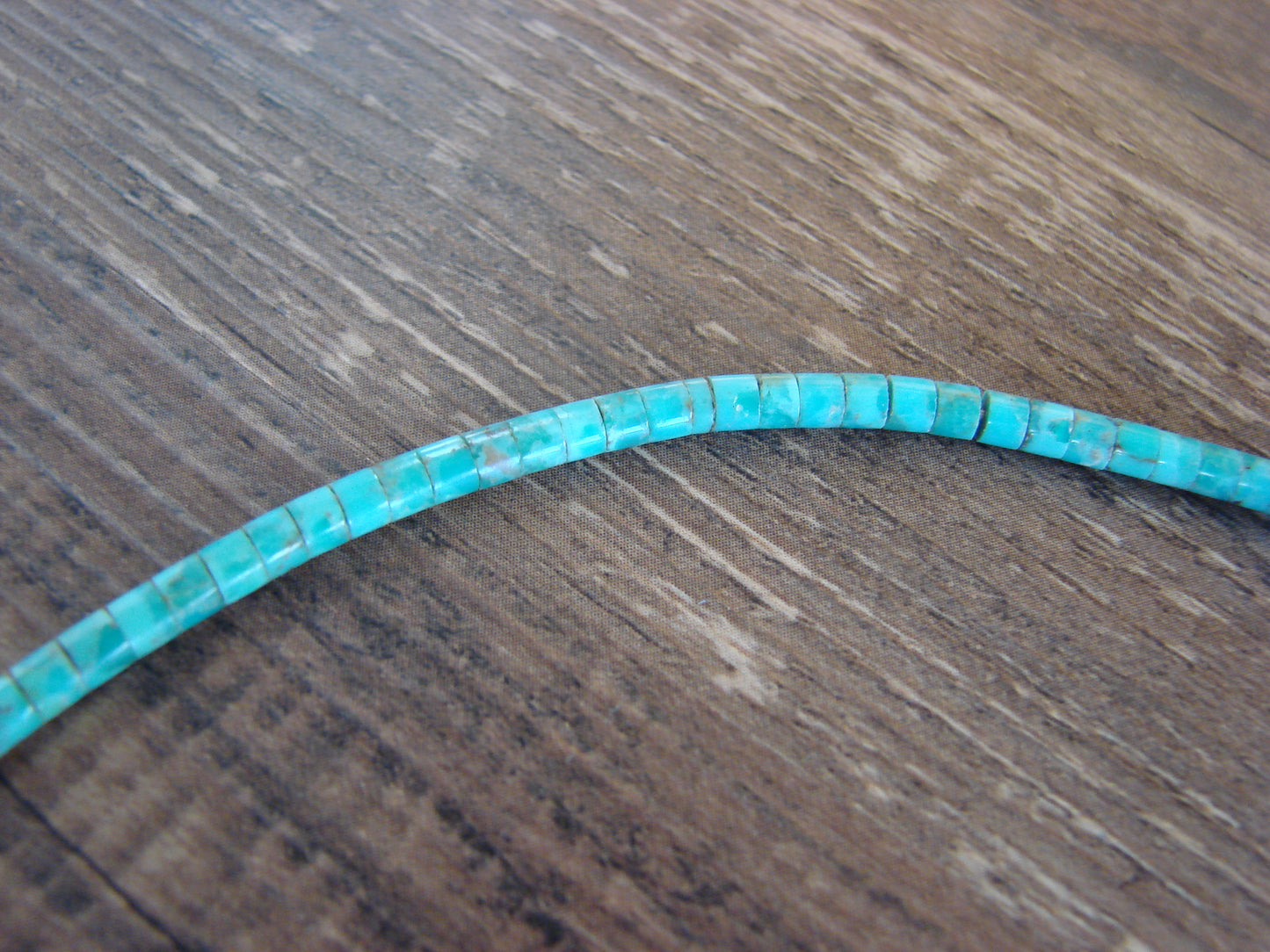 Purple Mohave Copper Infused Turquoise Hummingbird Fetish Necklace - Mitchell