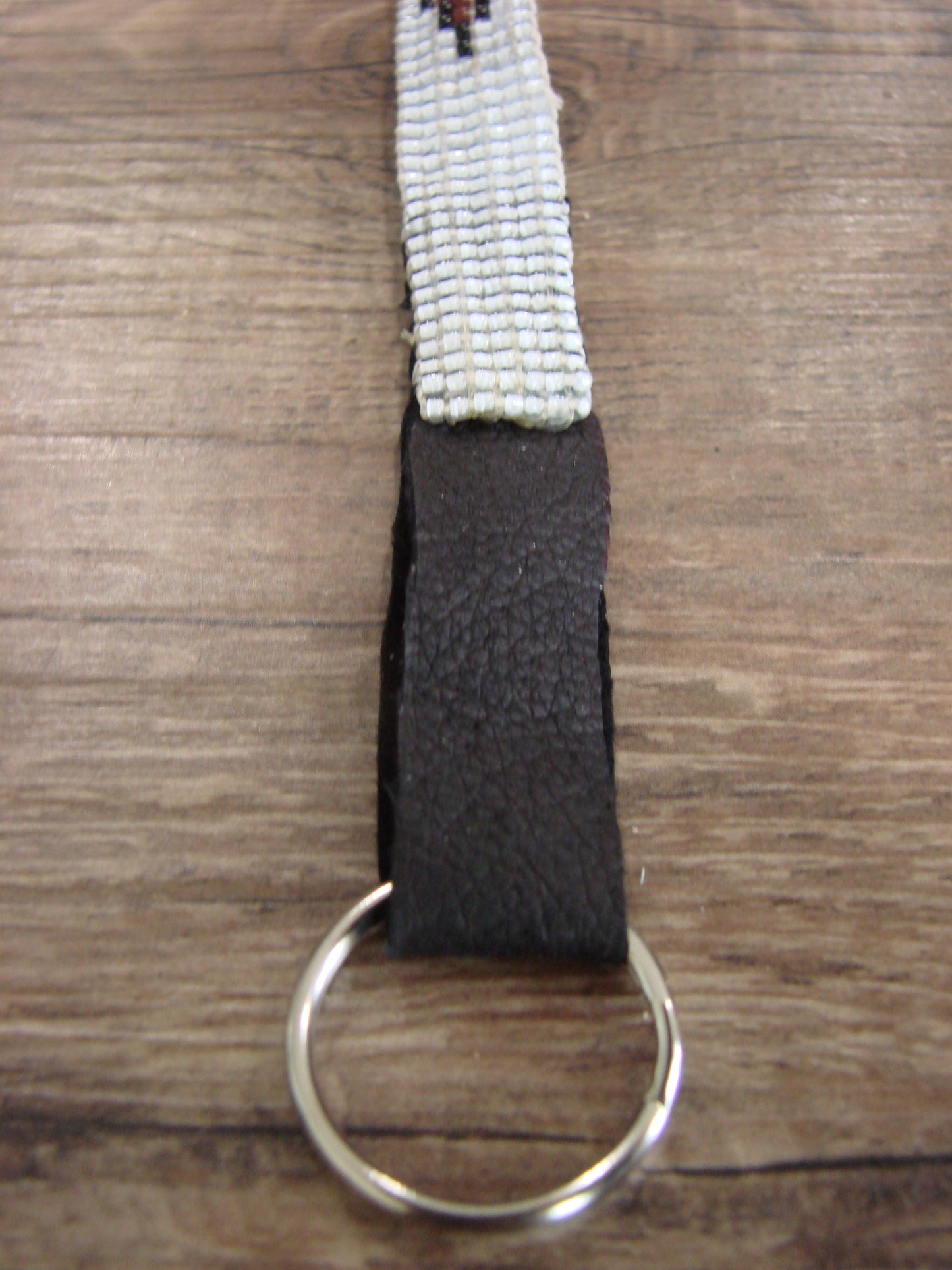 Navajo Indian Hand Beaded Lanyard by Cleveland