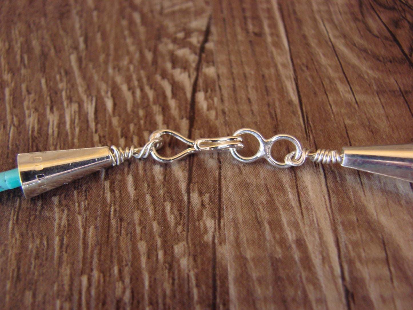 Hand Carved Turquoise Hummingbird Fetish Necklace Matt Mitchell