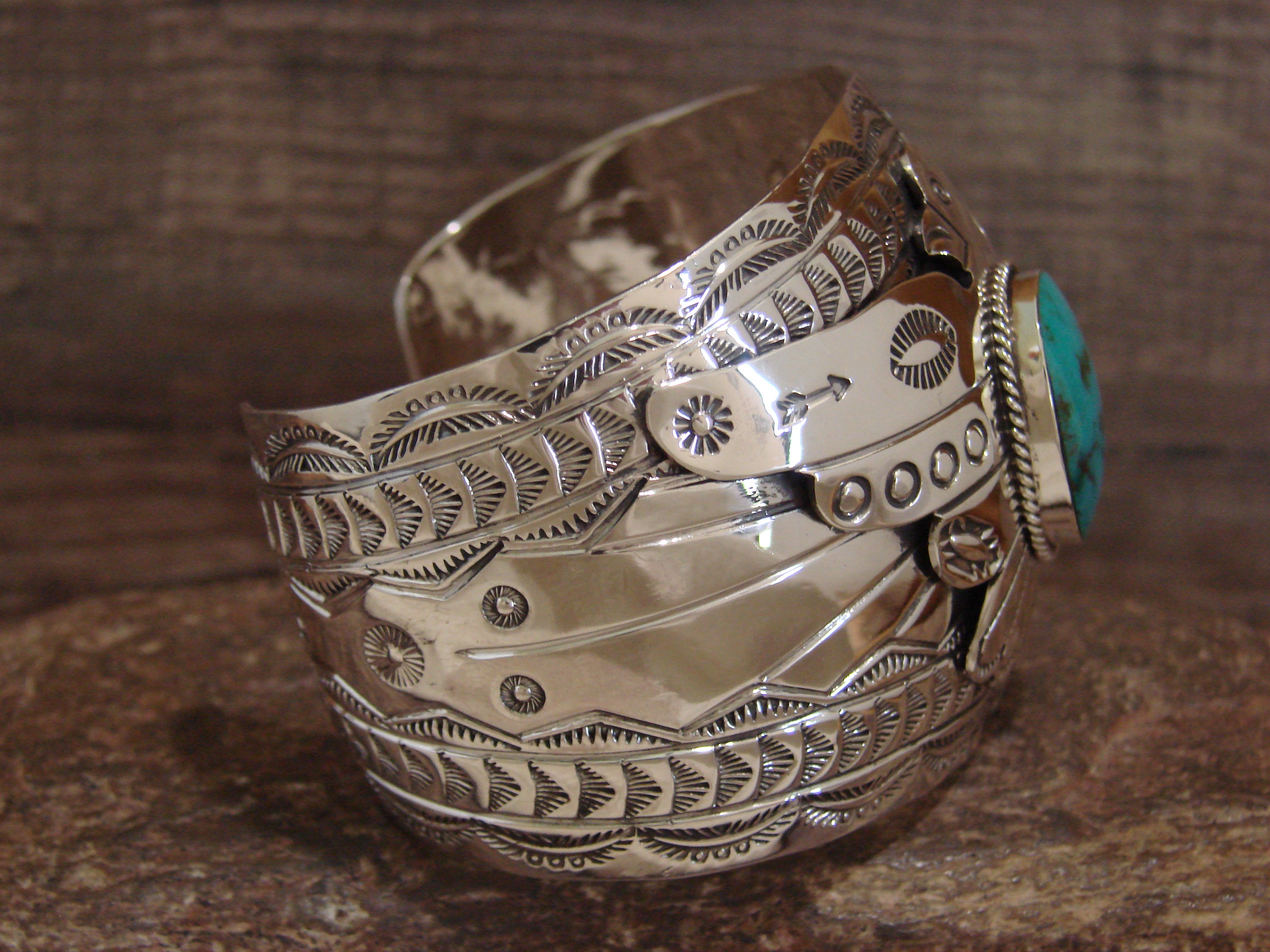 アクセサリー native american eagle head silver bangle First