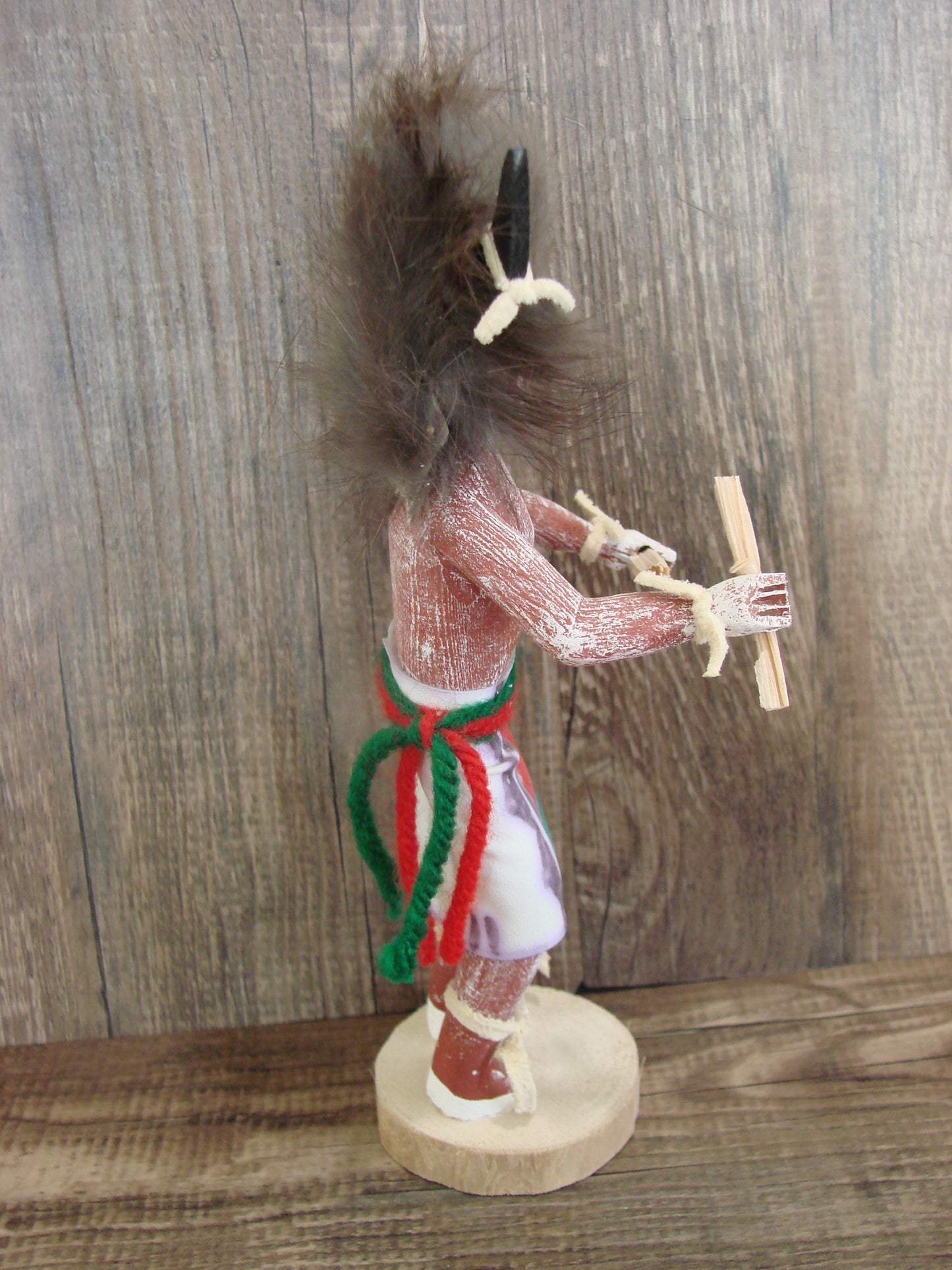 Native American Buffalo Kachina Dancer Signed Tsosie