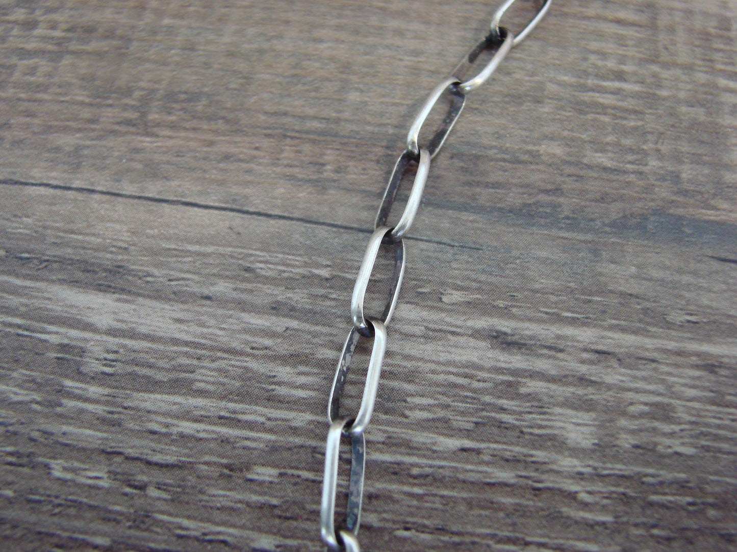 Native American Sterling Silver Turquoise & Navajo Pearl Link Necklace - John