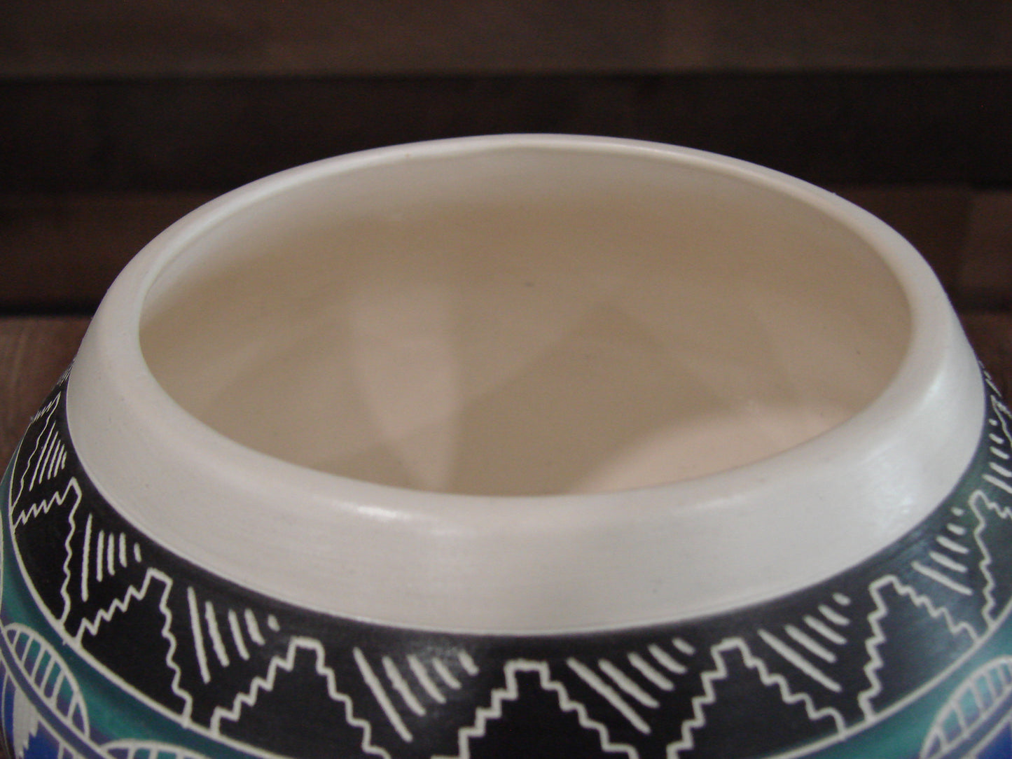 Native American Hand Etched & Hand Painted Pottery - Gilmore