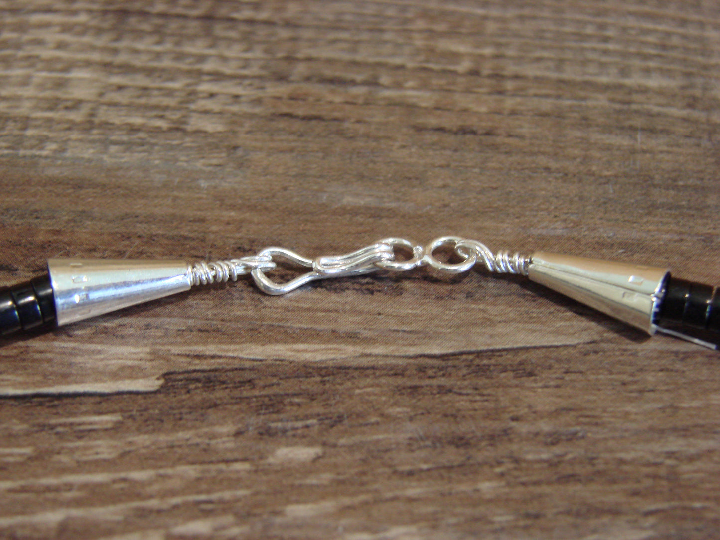 Hand Carved Jet Raven Fetish Necklace by Matt Mitchell