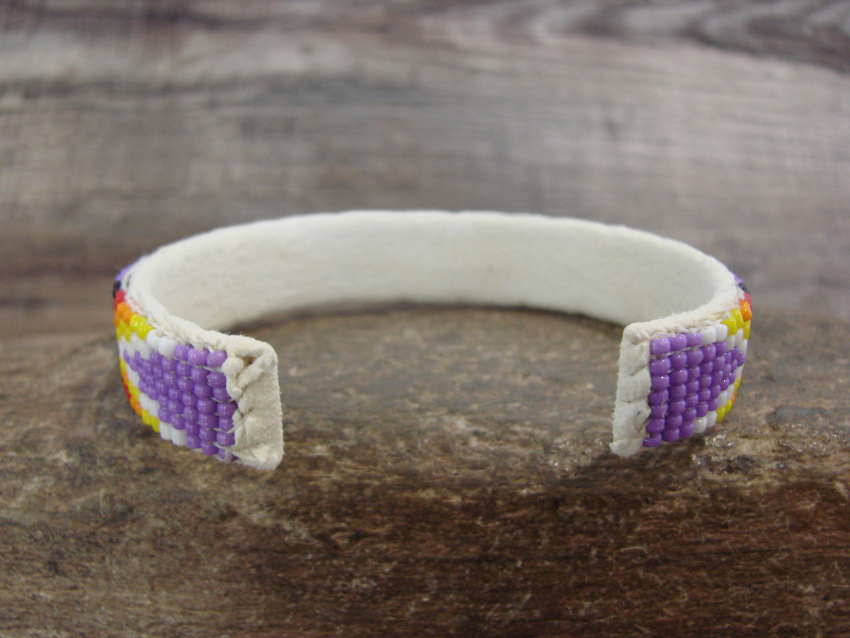 Native American Hand Beaded 1/2" Bracelet by Cleveland