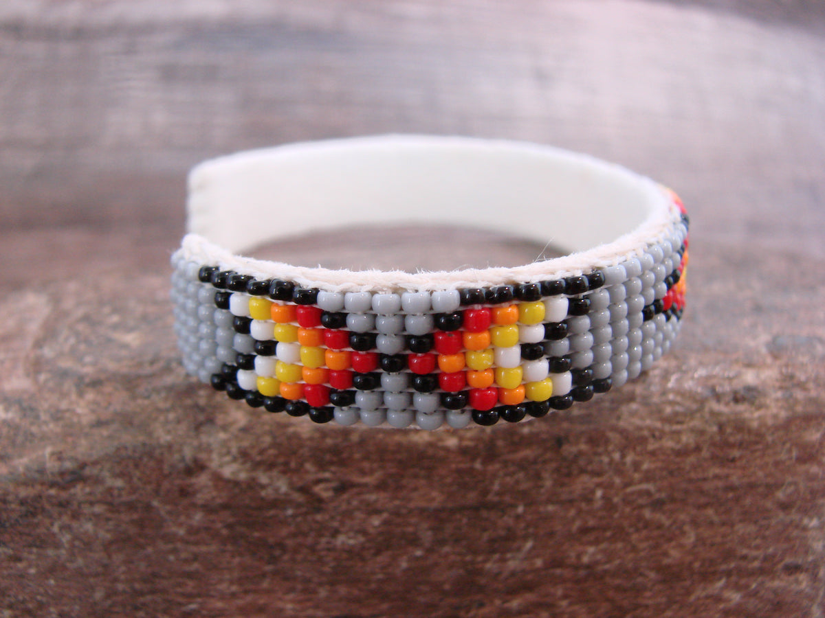 Native American Hand Beaded 1/2" Bracelet by Cleveland