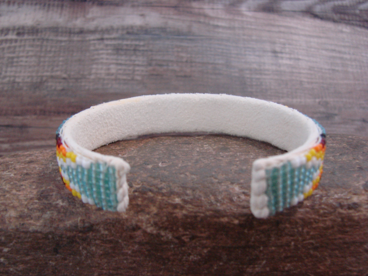 Native American Hand Beaded 1/2" Bracelet by Cleveland