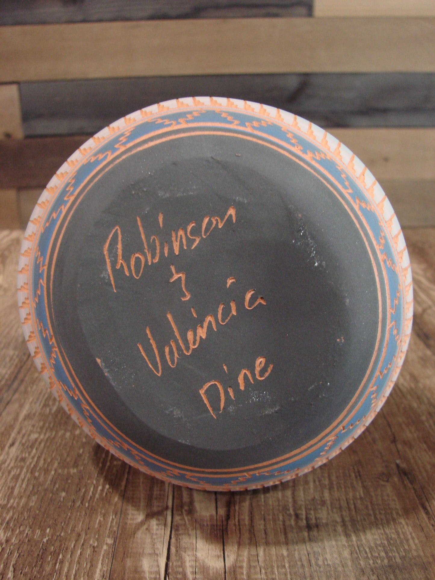 Native American Navajo Hand Etched Wedding Vase - Valencia