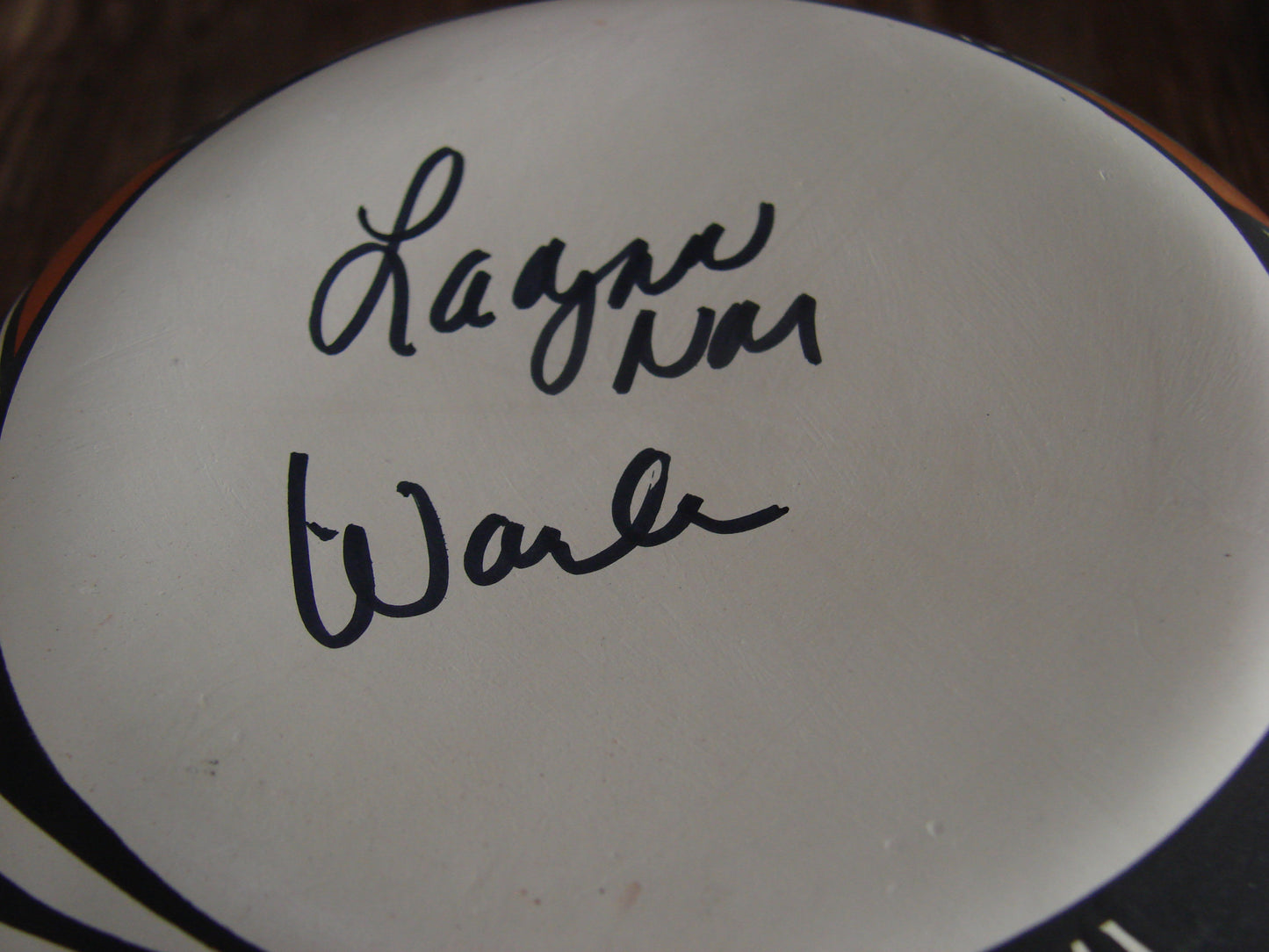 Native American Hand Painted Fine Line Acoma Pottery by Waconda